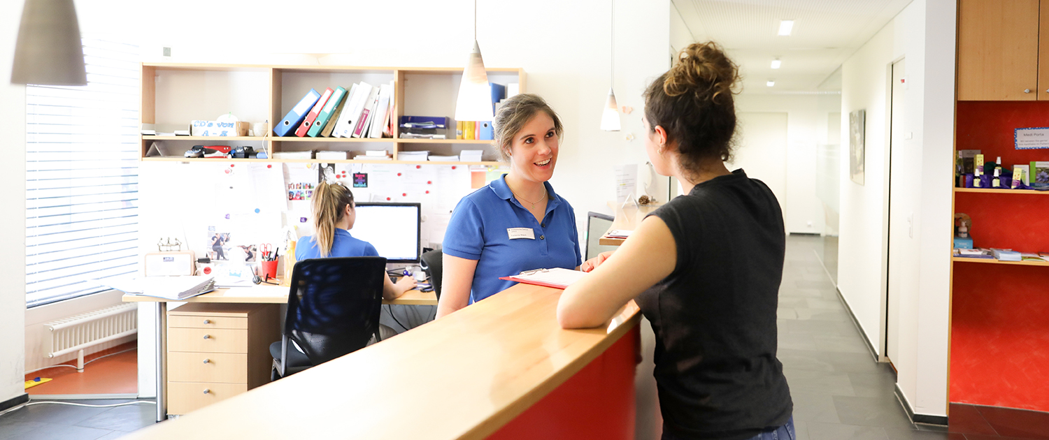 Patientenaufnahme Hausarztmedizin